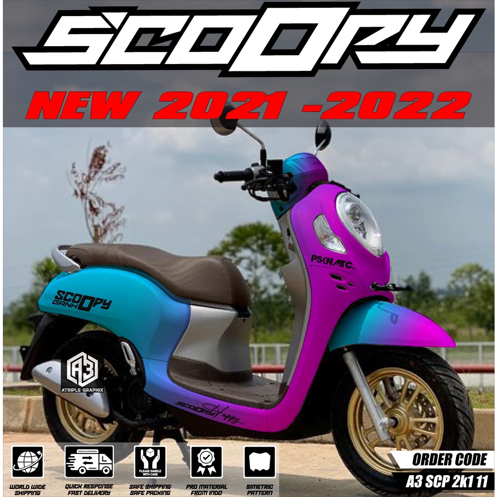 DECAL SCOOPY NEW 2021 2022 Decal Sticker Scoopy fullbody Prestige 2021 2022 atriplegraphix 11