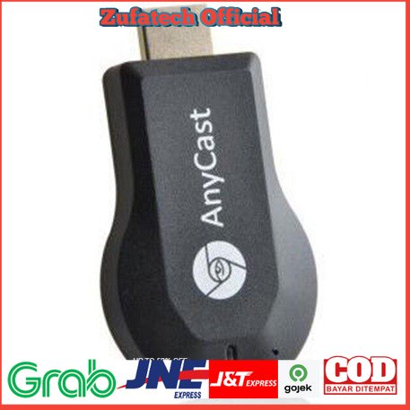 AnyCast Chromecast HDMI Dongle Wifi 1080P - Black