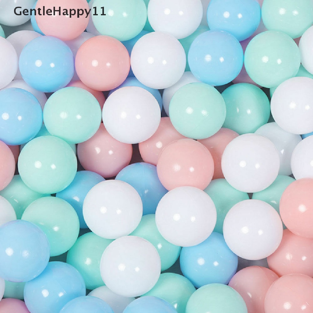 GentleHappy Funny 100/200 Colorful Ball Soft Plastic Ocean Ball Baby Kids Swim Pit Pool Toys id