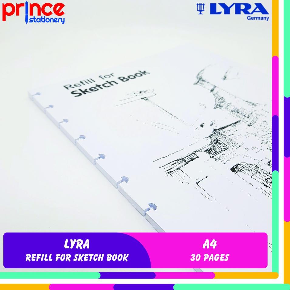 

Harga Obral LYRA REFILL FOR SKETCH BOOK A4 30 PAGES / REFILL BUKU SKETSA LYRA UKURAN A4 ISI 30 LEMBAR