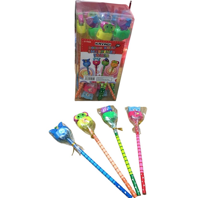

pensil+stip+rautan 2B karakter 3 in 1