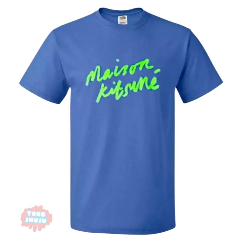 Baju Kaos Doyoung NCTMason Kisune Neon Sambung