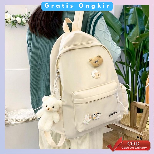 Taa Import Premium Tsa Fashion Wanita Bag Pack Simple Elegant Tss Gendong Murah Perempuan Ranse Bran