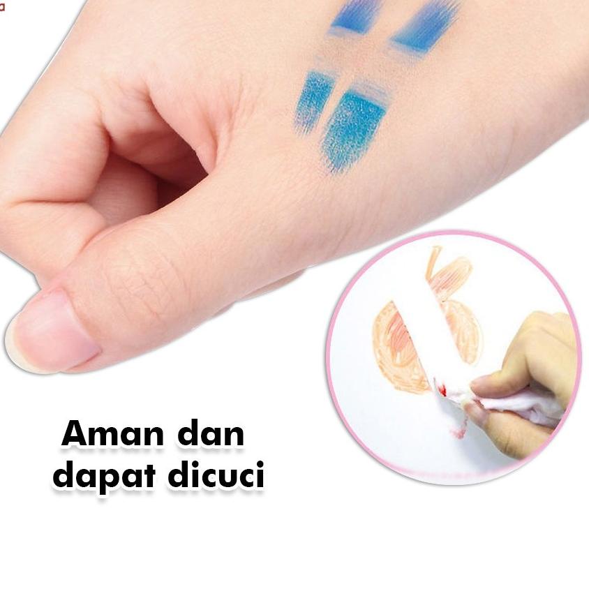 

Menarik Satu Keluarga Pensil Warna Crayon A29 Peralatan Gambar Lukis Anak Mewarnai Set Isi 208PCS / Krayon Oil Paste Alat Tulis Colouring Book kids 3NY!!