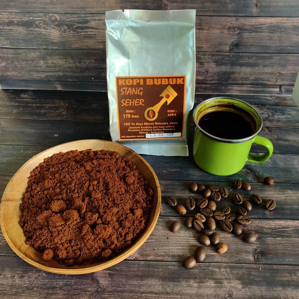 

Kopi STANG SEHER Bubuk Robusta Murni Seri Jawa / kopi bubuk / kopi tubruk / kopi Robusta