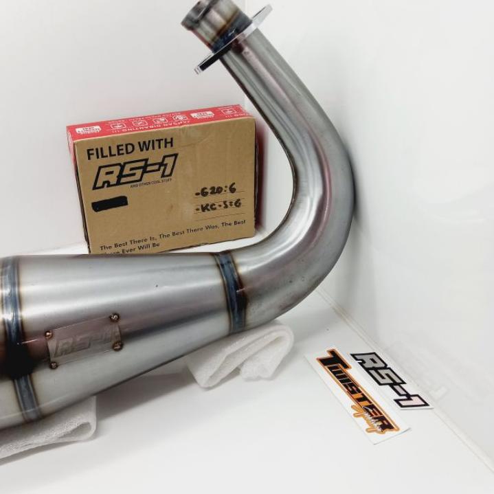 Telah Hadir.. knalpot RS1 Ninja R/RR kompetisi perut 41 cobra RS-1 original