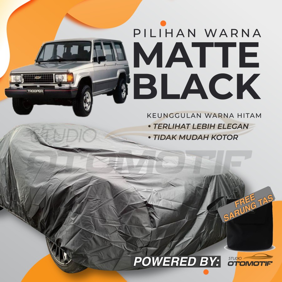 BODY COVER WATERPROOF CHEVROLET TROOPER SARUNG MOBIL CHEVROLET TROOPER