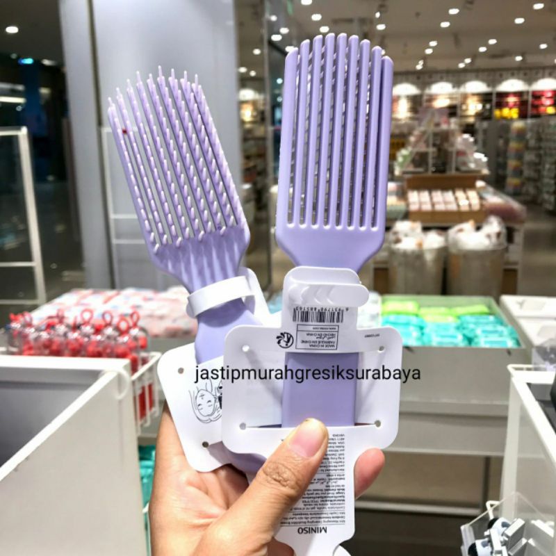HAIR BRUSH MINISO SISIR MINISO SISIR RAMBUT