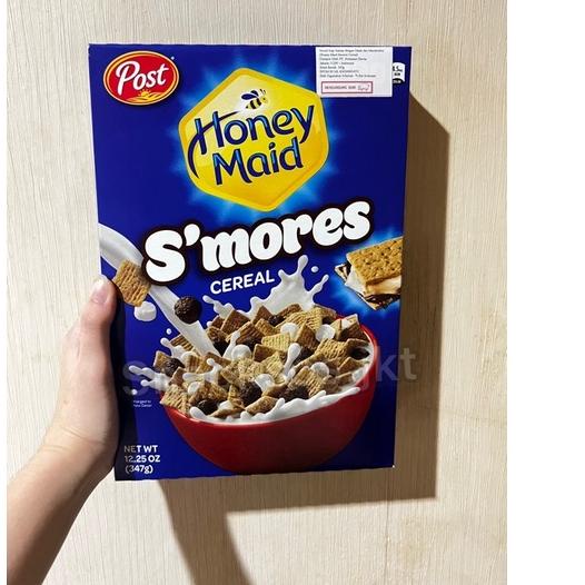 

Barang Terlaris POST HONEY MAID SMORES CEREAL - S’MORES CHOCOLATE HONEY MARSHMELLOW SEREAL GT7++