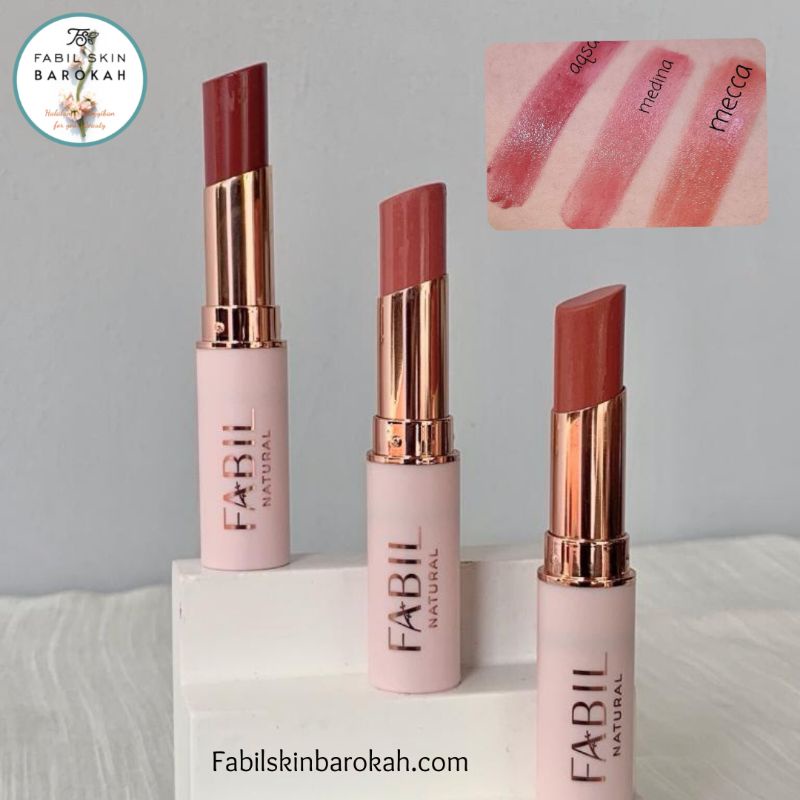 Jual Lip Balm Fabil Moringa Lip Balmer Lip care Vitamin E dan UV Filter