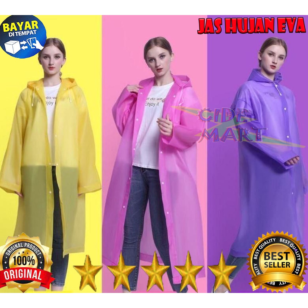 MC Jas Hujan / Jas Hujan Korea / Jas Hujan Fashionable Import / Jas Hujan Termurah &amp; Berkualitas / Jas hujan Reusable / Jas Hujan EVA