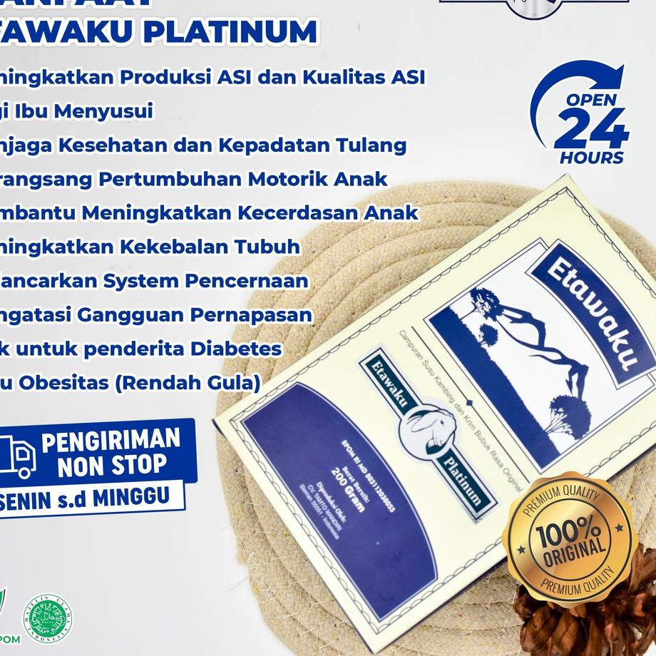 

Quality Control✅Etawaku Platinum - Susu Kambing Etawa Murni / Anti Alergi / Sehat / Obat Asma / Tulang / Jantung|KD8