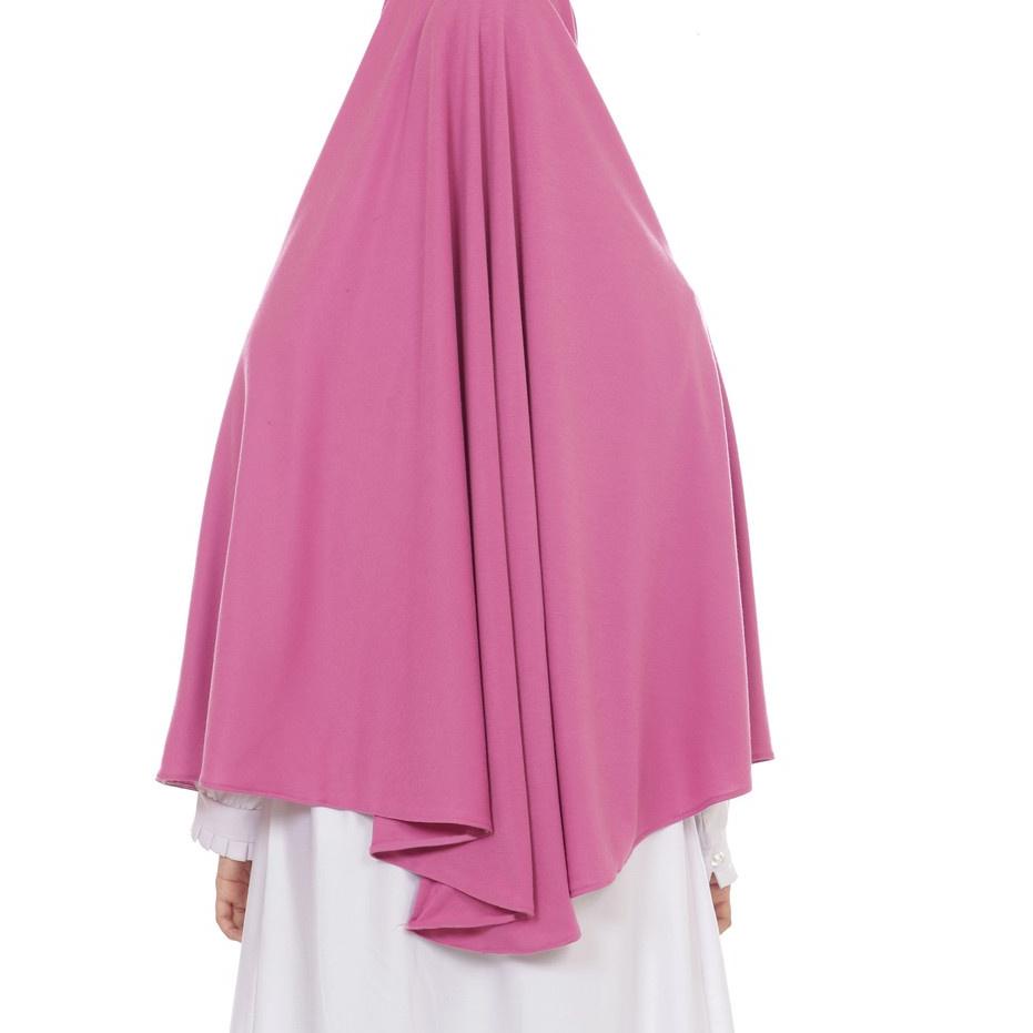 BEST SELLER Hijab Jilbab Instan Tanpa Pet Super Jumbo Bahan Kaos ✪ 889
