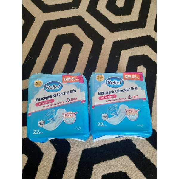 Urine Pads Relief 80ml (2pack)