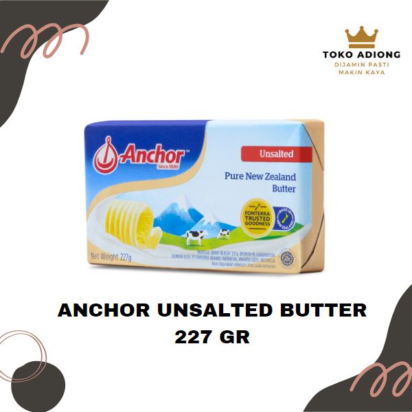 

ANCHOR UNSALTED BUTTER 227gr