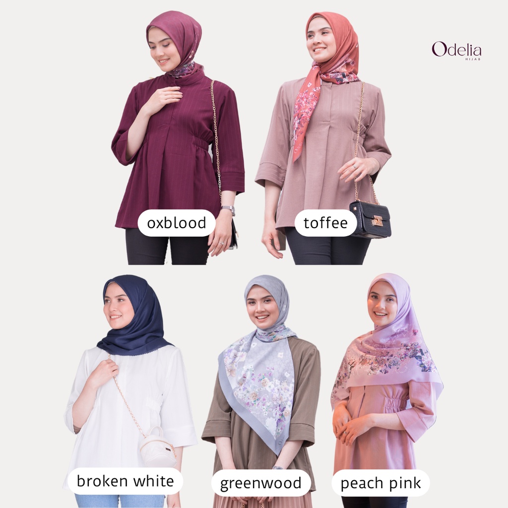 LINDSEY TOP (POLAR CRINCLE) - ODELIA HIJAB