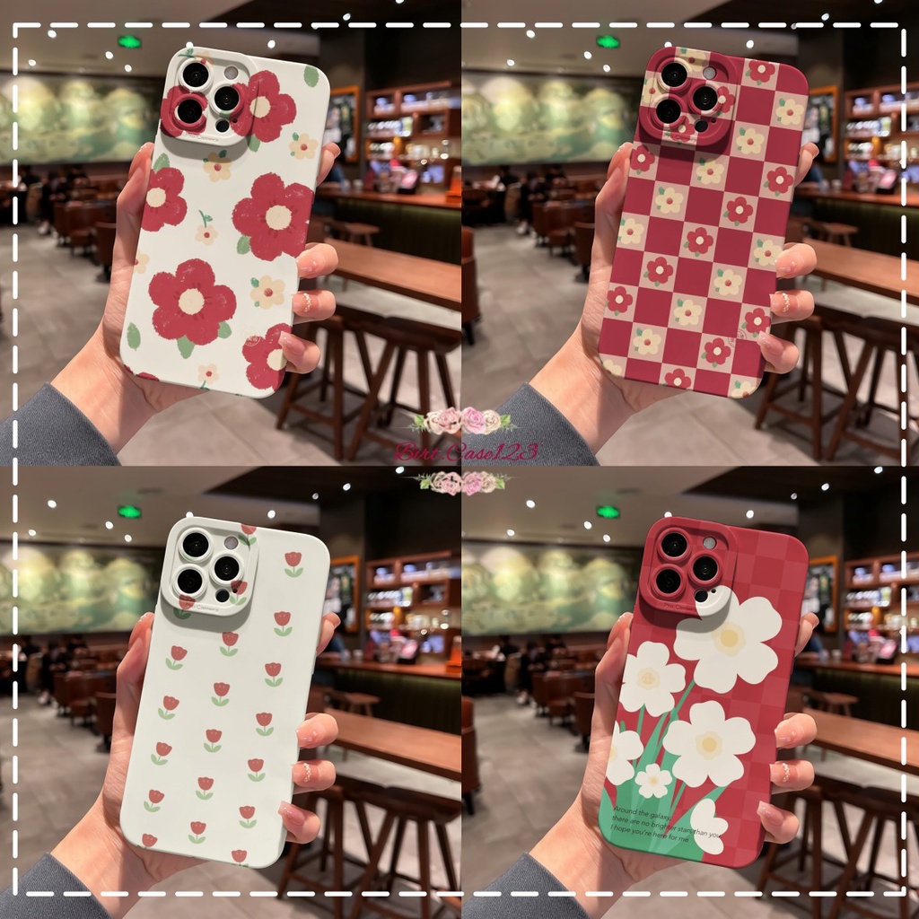 CUSTOM CASE SOFTCASE SILIKON PROCAMERA ROSE RED CUSTOM OPPO REALME VIVO XIAOMI SAMSUNG INFINIX IPHONE FOR ALL TYPE BC6884