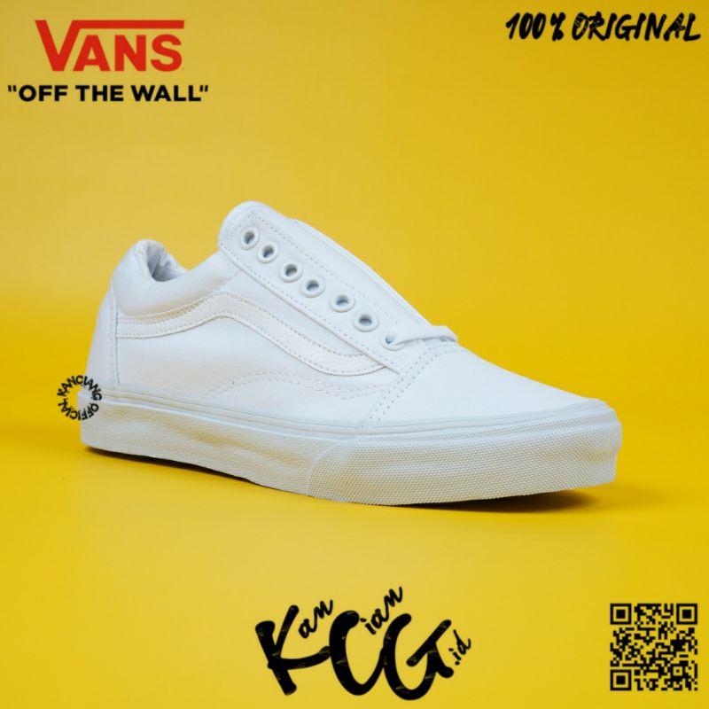 Vans Old Skool All White Original 100% Bnib