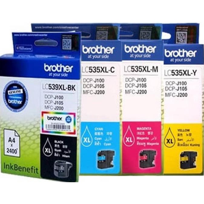 Promo TINTA BROTHER LC539Y (DCP-J100, DCP-J105, MFC-J200)