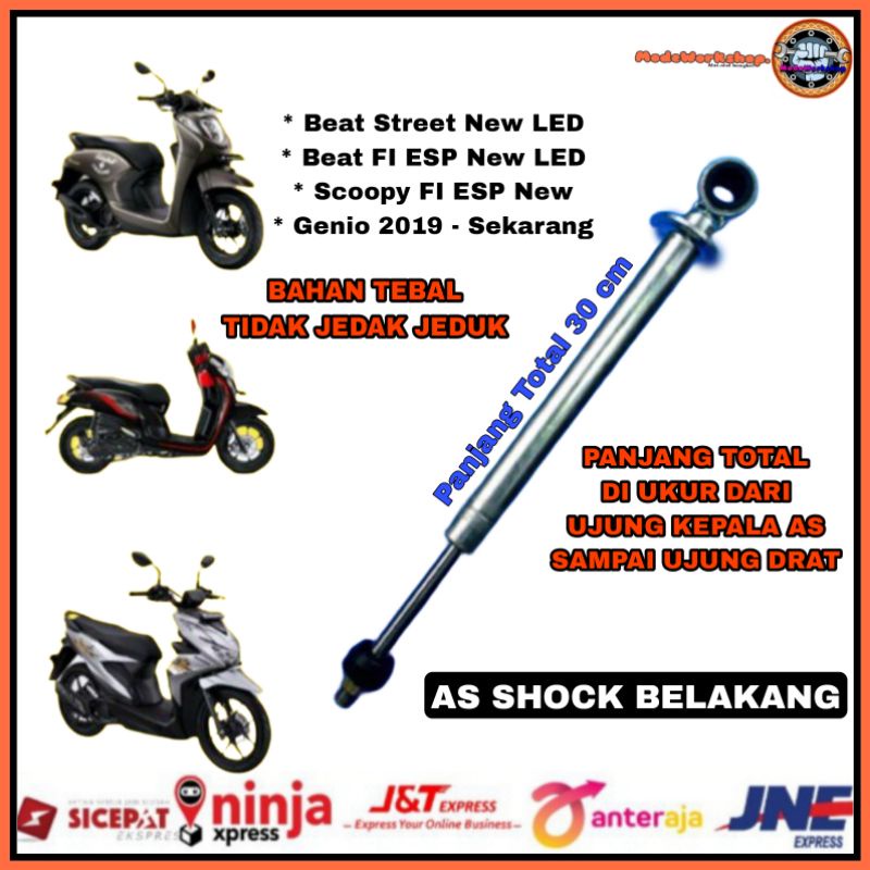 Hidrolis Hidrolik As shock shok soi Belakang motor beat fi vario fi scoopy genio best street