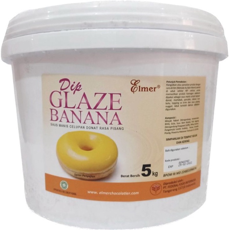 

Elmer Dip Glaze Banana 5kg