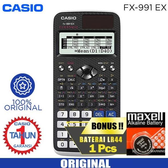 

CASIO CALCULATOR FX 991 EX