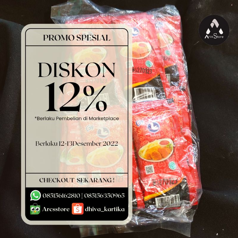 Saos Dimsum Sachet isi 24pcs Cap Swan Terbang Enak Halal