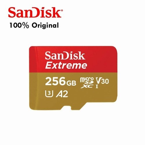 MICROSD  SANDISK EXTREME MICROSD 256GB 190MB/S MICROSD EXTREME 256 GB 190 MBPS