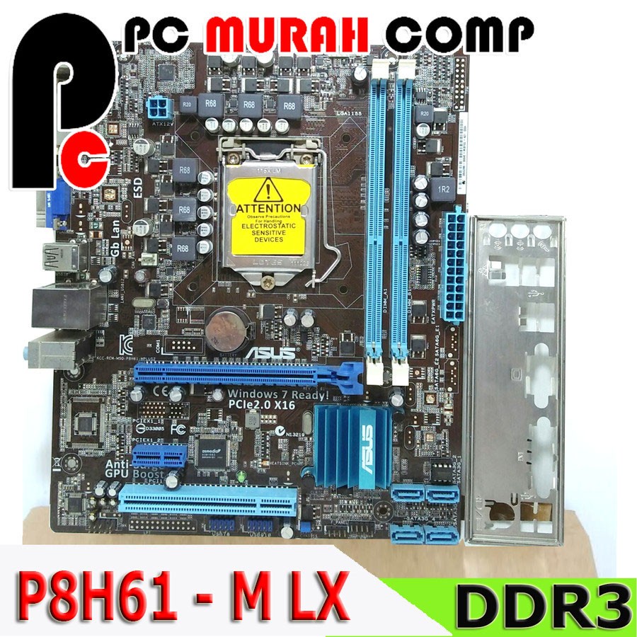 Mainboard Mobo Intel LGA 1155 H61 Onboard / mobo h61