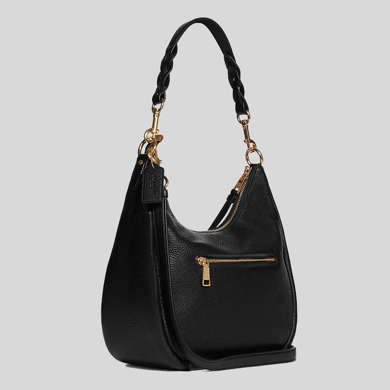 Coach Jules Hobo In Pebbled Leather (C9190)