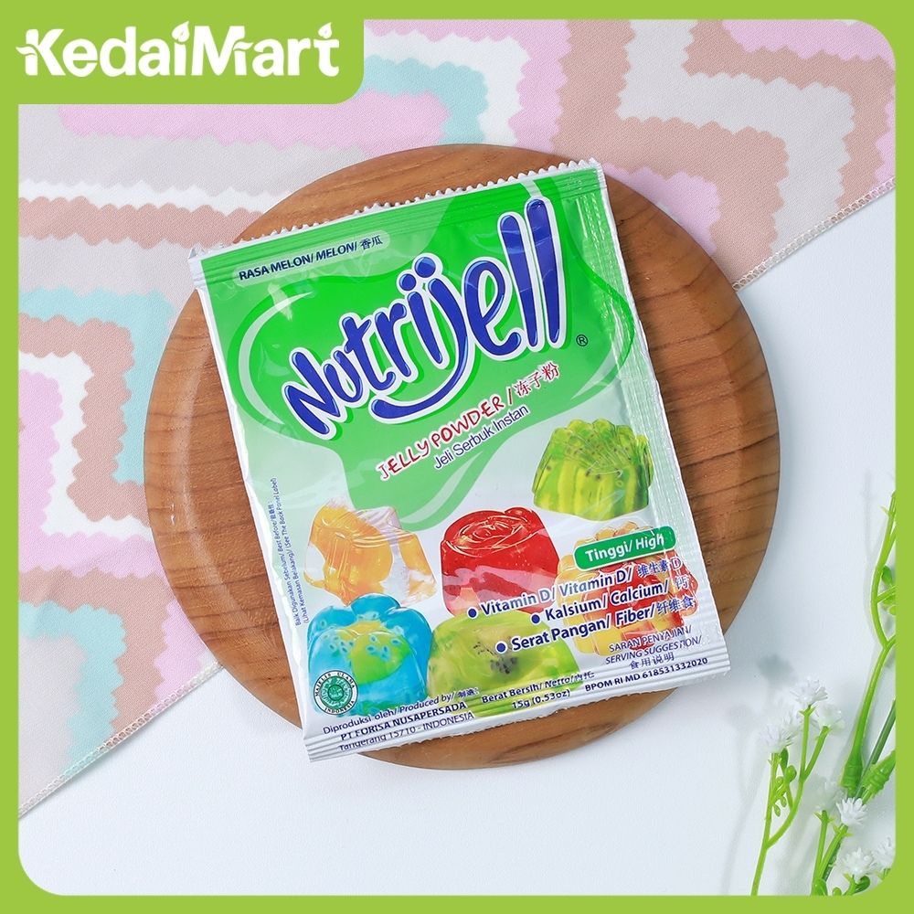 

Jelly Powder Nutrijell Rasa Melon 15 Gram