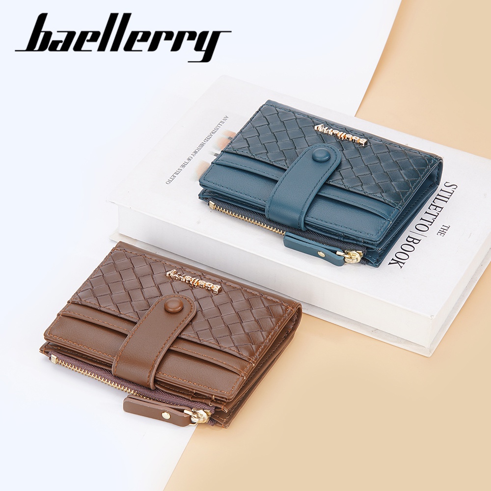 BAELLERRY NR092 Dompet Wanita Kecil Bahan Kulit PU Leather Premium WATCHKITE WKOS