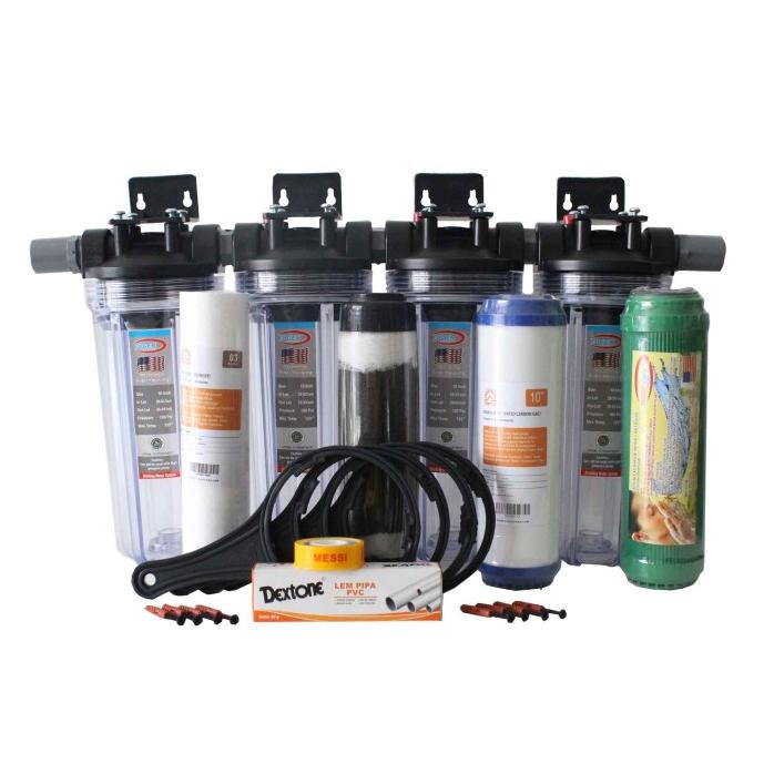 Jual Pertukangan Murah!! Filter Air Sumur / Kuning / Berkapur / Paket 4