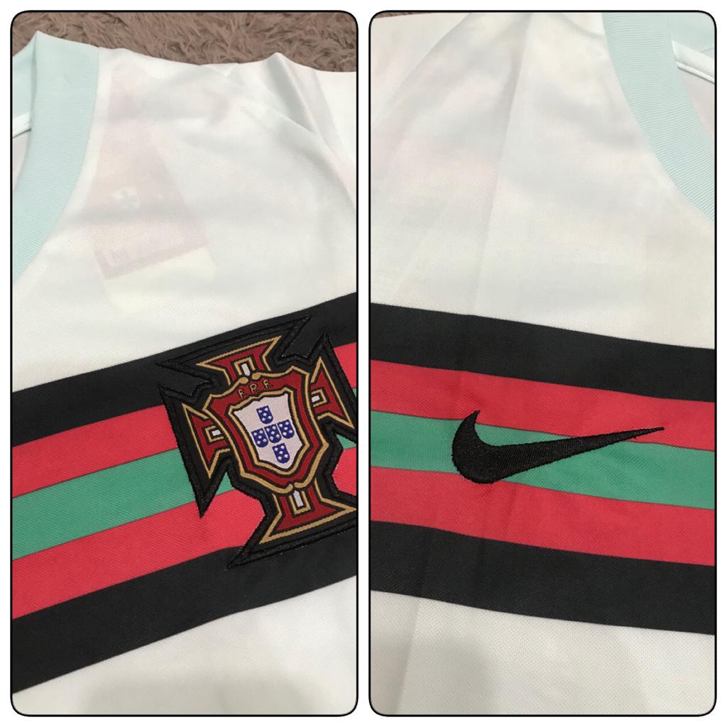 Jersey bola portugal away 2020 - 2021 gradde ori import