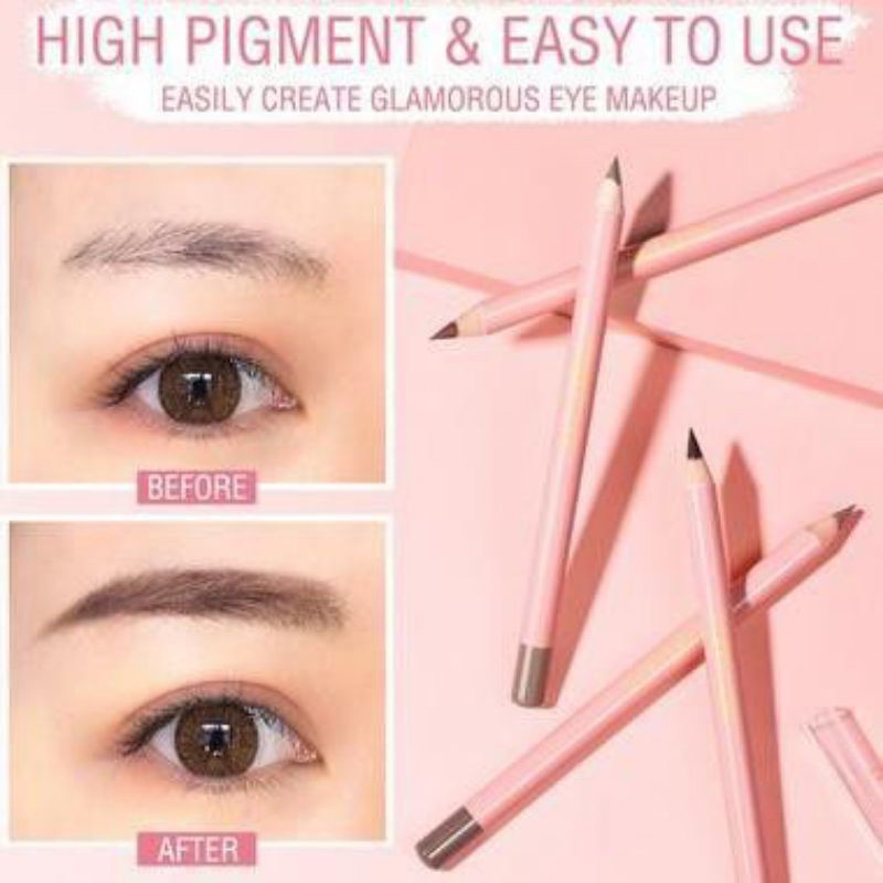 ❤️Miss.Vinka❤️ Pinkflash OhMyEmoji Eyebrow Pencil/Pensil Alis Waterproof