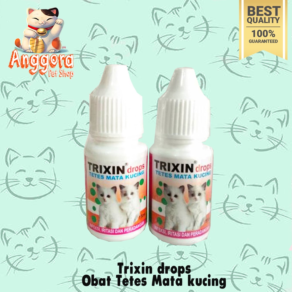 Trixin Cat Drops 10ml Obat Tetes Mata Kucing