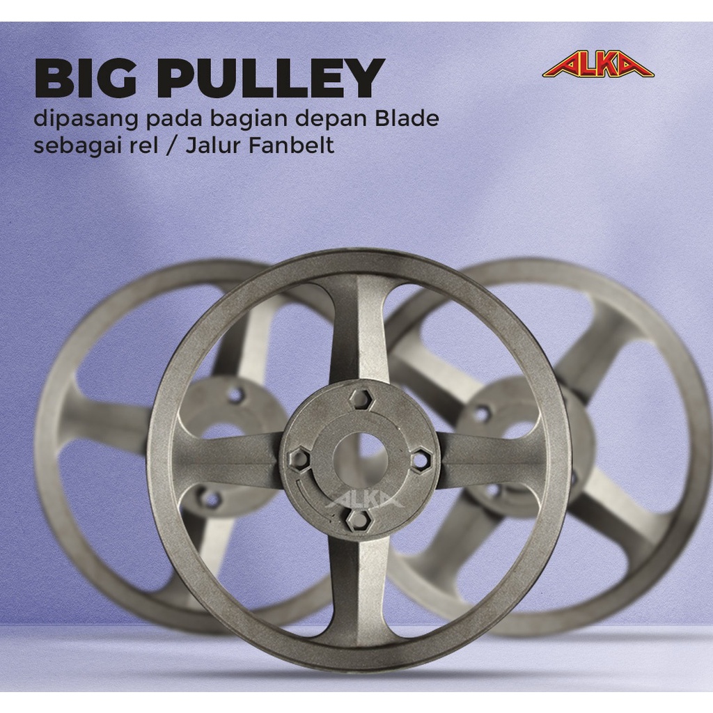 Big Pulley ( Pulley Besar Fanbelt ) Puli Blower Box Cone Fan 50 Inch
