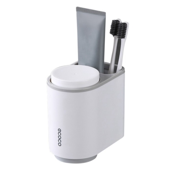 

Promo Rak Sikat Gigi Gelas Magnetic Wall Mounted Toothbrush Holder - Gray Diskon