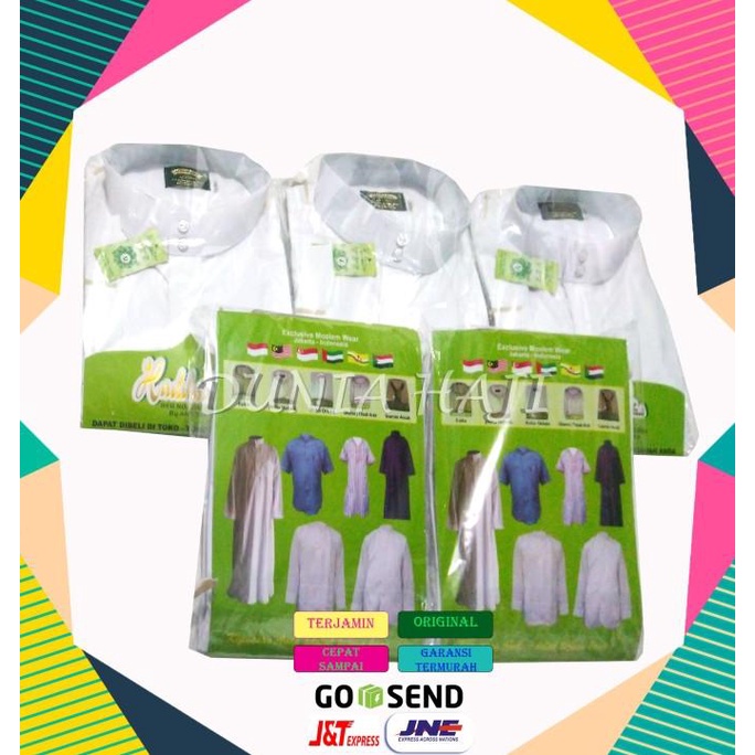 Gamis Pria Putih Polos / Gamis Polos