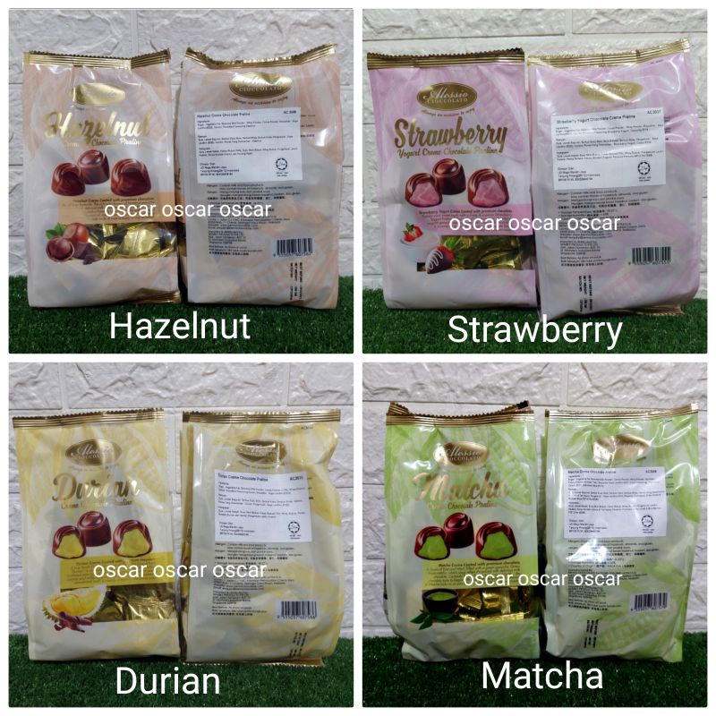 

(Ready) Coklat Alessio Creme 200g Bag Cokelat Malaysia Halal Chocolate Import Truffle Durian Matcha