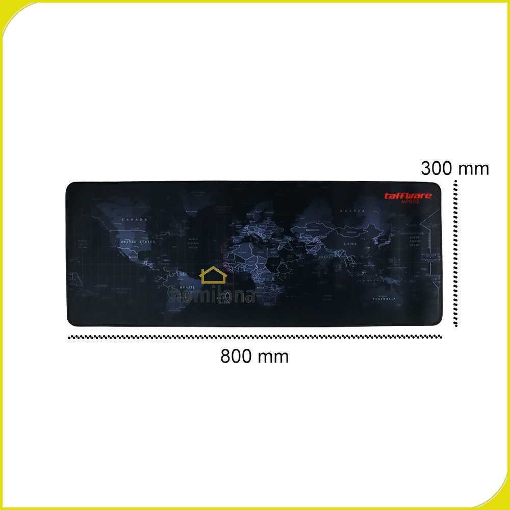 TaffGO Gaming Mouse Pad XL Desk Mat Motif Peta Dunia - MP002