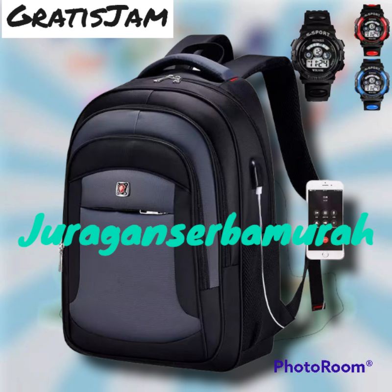 Tas ransel Sekolah SD SMP SMA  ukuran besar murah