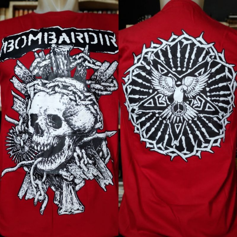 KAOS BAND PUNK BOMBARDIR