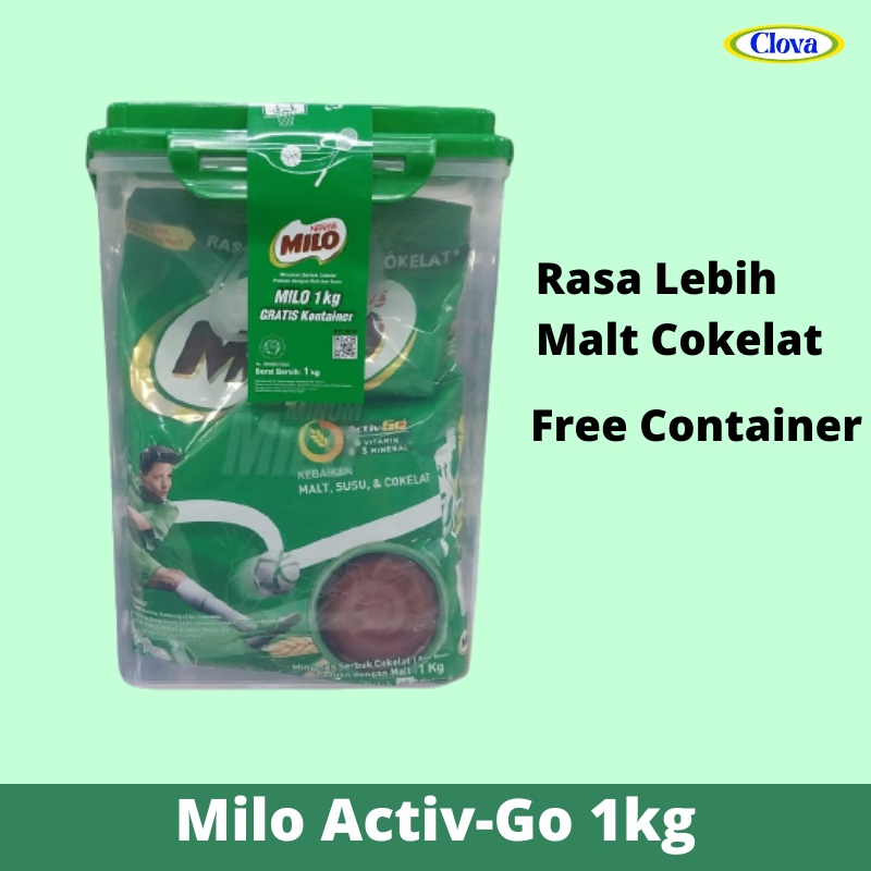 Jual Milo Active Go Kemasan Kg Free Container Shopee Indonesia