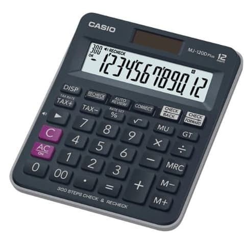 

TERBAIK Kalkulator Casio MJ-120D PLUS CHECK & CORRECT / Calculator MJ120D