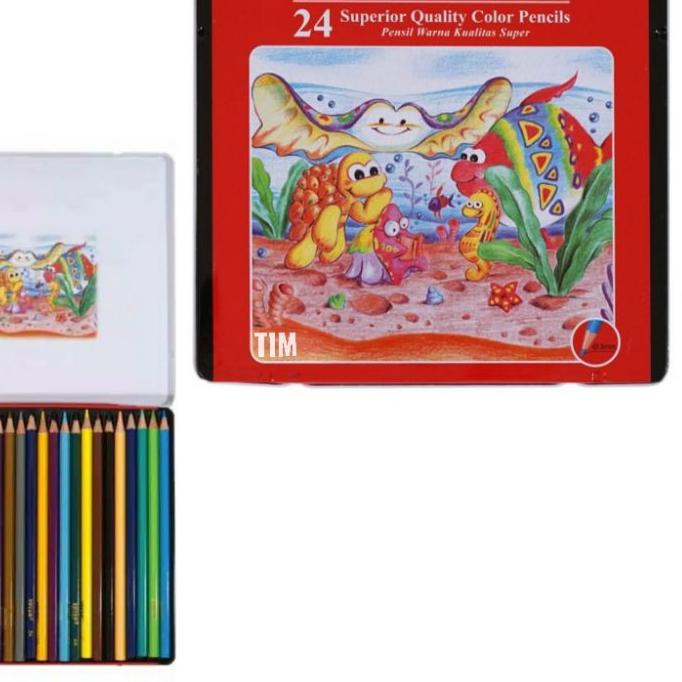 

Terjangkau - Pensil Warna Joyko CP24TC Kaleng 24 Warna ✓