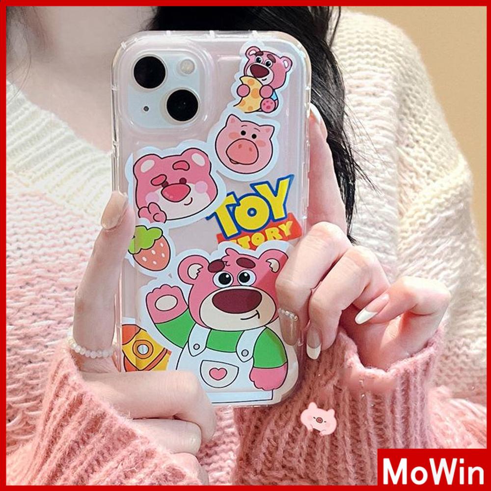 For iPhone 14 Pro Max iPhone Case Clear Case TPU Soft Case Airbag Reinforced Shockproof Cartoon Cute Compatible with iPhone 13 Pro Max iPhone 12 Pro Max 11 7Plus 8Plus 6Plus XR xs