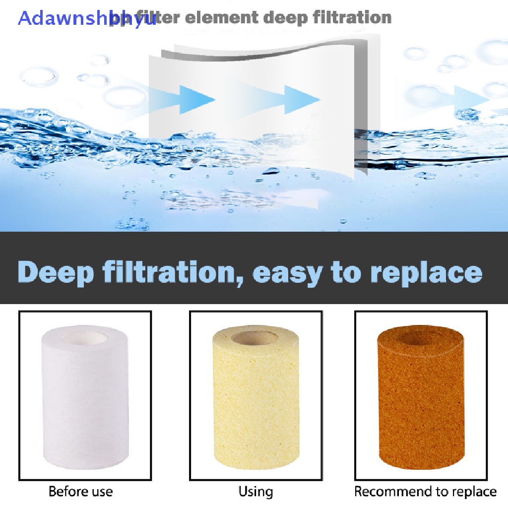 Adhyu Universal Shower Filter PP Kapas Rumah Tangga Dapur Pemurnian Kran Accessor ID