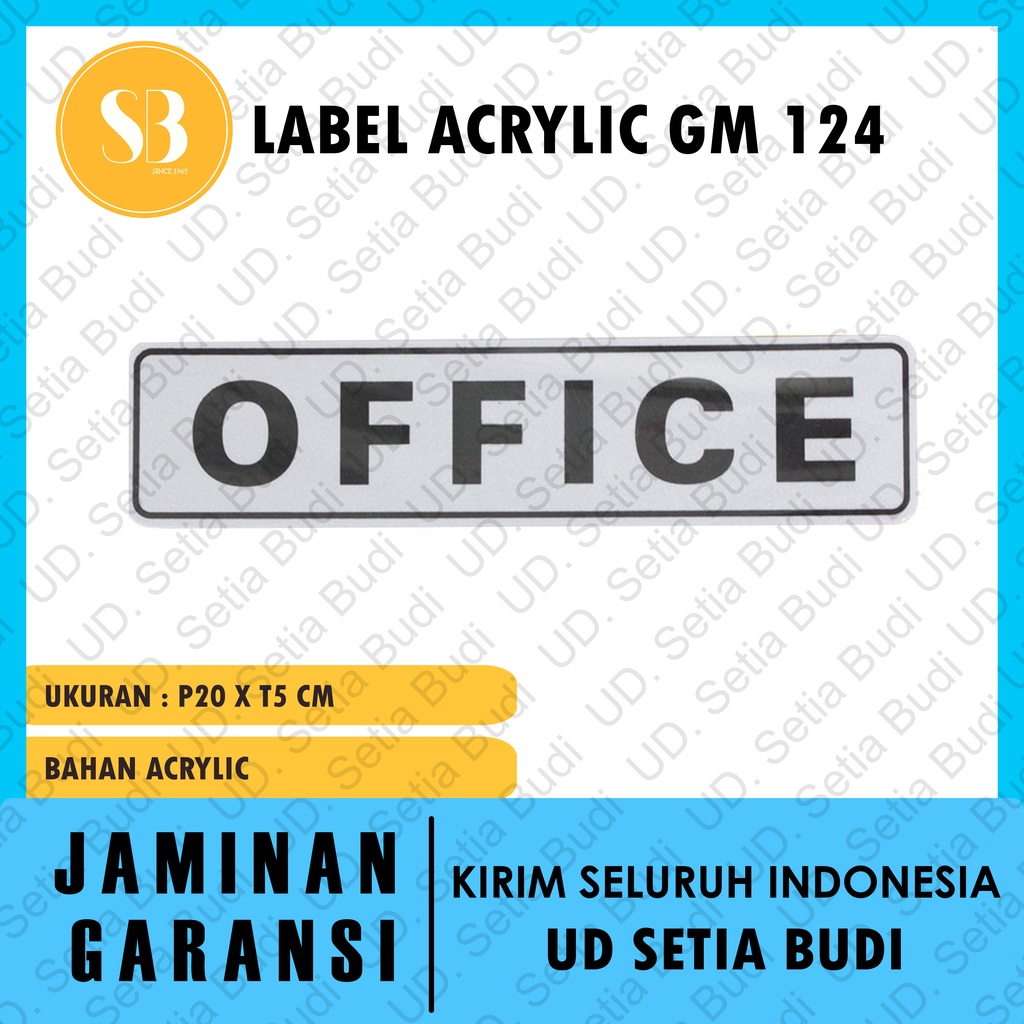 Label GM Kecil Office LK 124