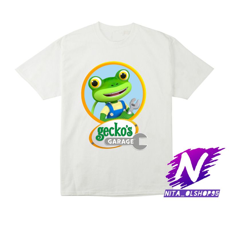 BAJU ANAK KAOS ANAK GECKO'S GARAGE GECKO GARAGE